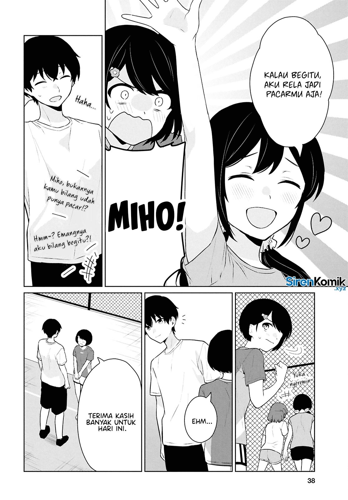 Danjohi 1:5 no Sekai demo Futsu ni Ikirareru to Omotta? Chapter 12 Bahasa Indonesia