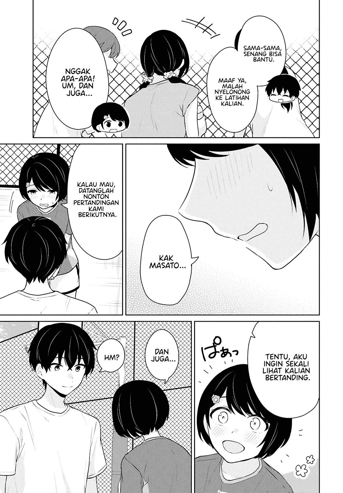 Danjohi 1:5 no Sekai demo Futsu ni Ikirareru to Omotta? Chapter 12 Bahasa Indonesia