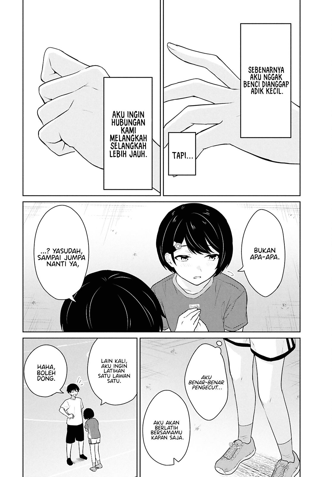 Danjohi 1:5 no Sekai demo Futsu ni Ikirareru to Omotta? Chapter 12 Bahasa Indonesia