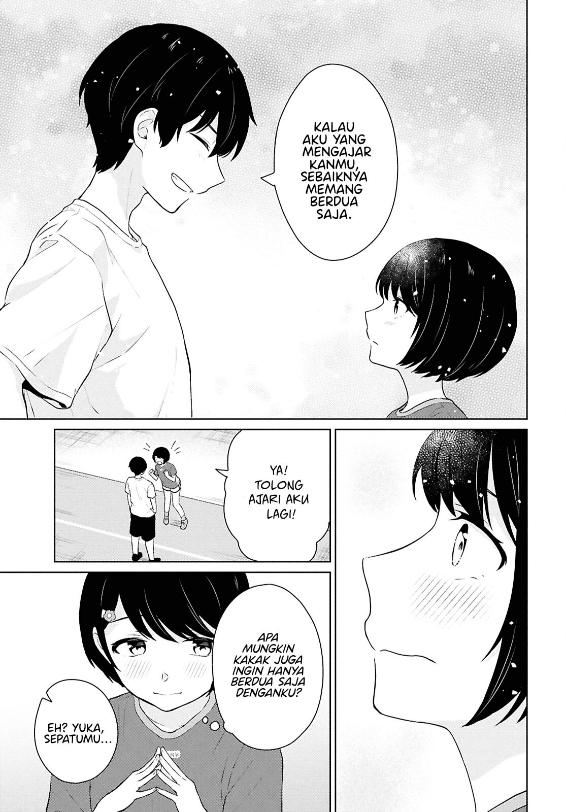 Danjohi 1:5 no Sekai demo Futsu ni Ikirareru to Omotta? Chapter 12 Bahasa Indonesia