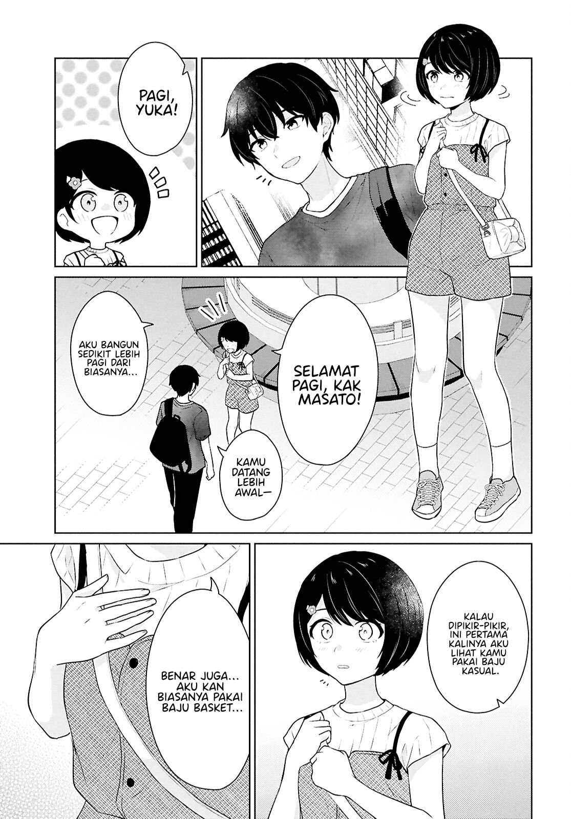 Danjohi 1:5 no Sekai demo Futsu ni Ikirareru to Omotta? Chapter 12 Bahasa Indonesia