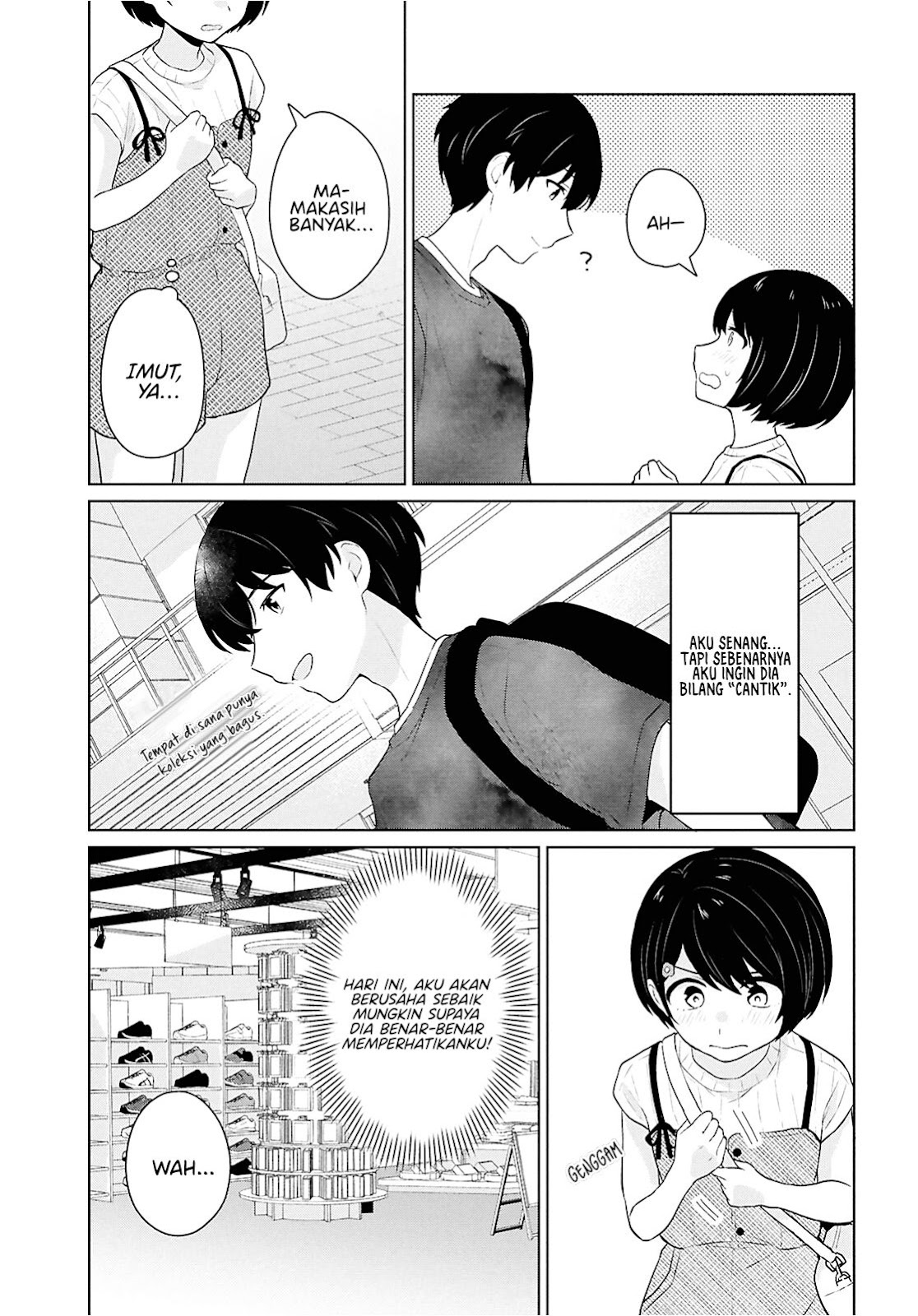 Danjohi 1:5 no Sekai demo Futsu ni Ikirareru to Omotta? Chapter 12 Bahasa Indonesia