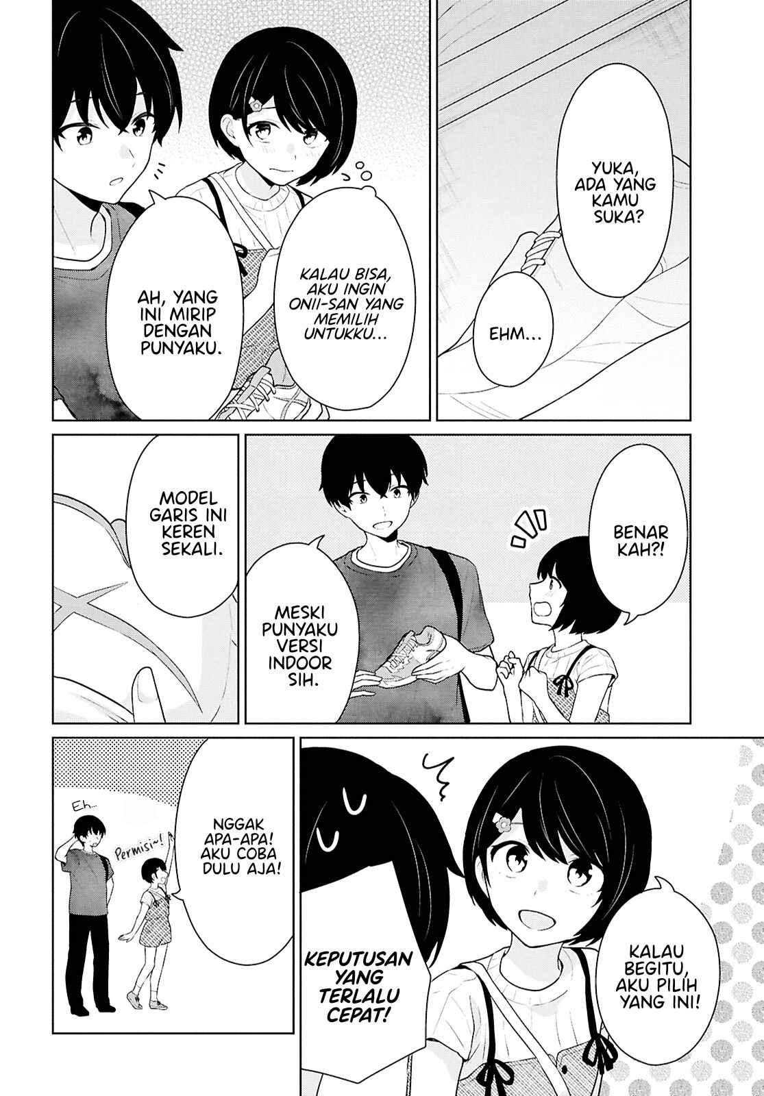 Danjohi 1:5 no Sekai demo Futsu ni Ikirareru to Omotta? Chapter 12 Bahasa Indonesia