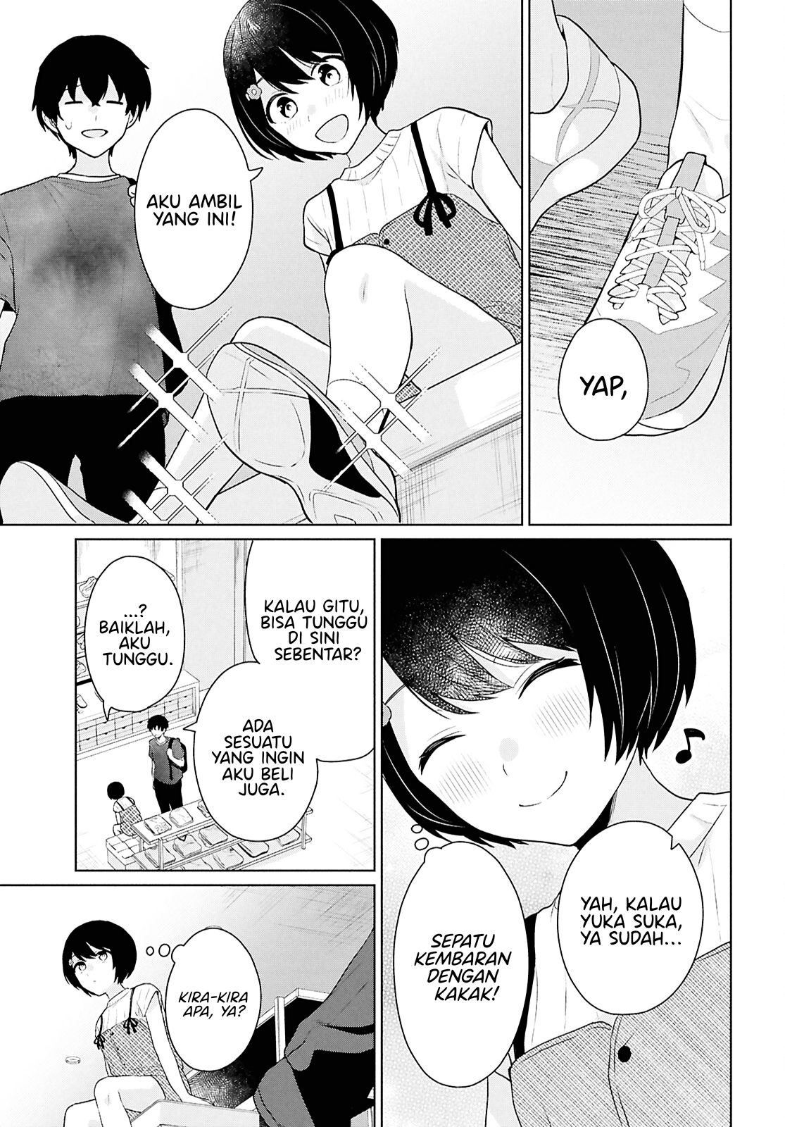 Danjohi 1:5 no Sekai demo Futsu ni Ikirareru to Omotta? Chapter 12 Bahasa Indonesia