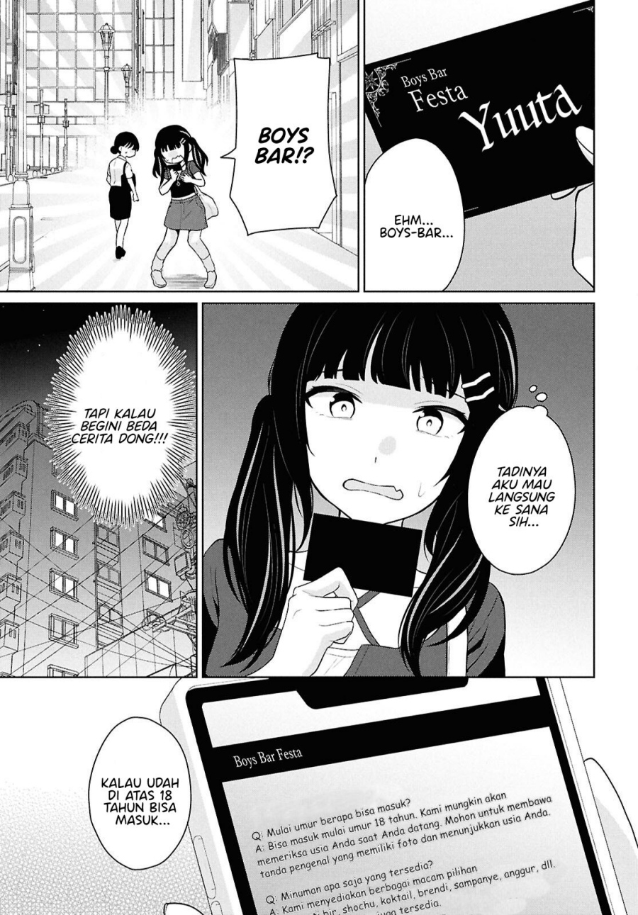 Danjohi 1:5 no Sekai demo Futsu ni Ikirareru to Omotta? Chapter 13 Bahasa Indonesia