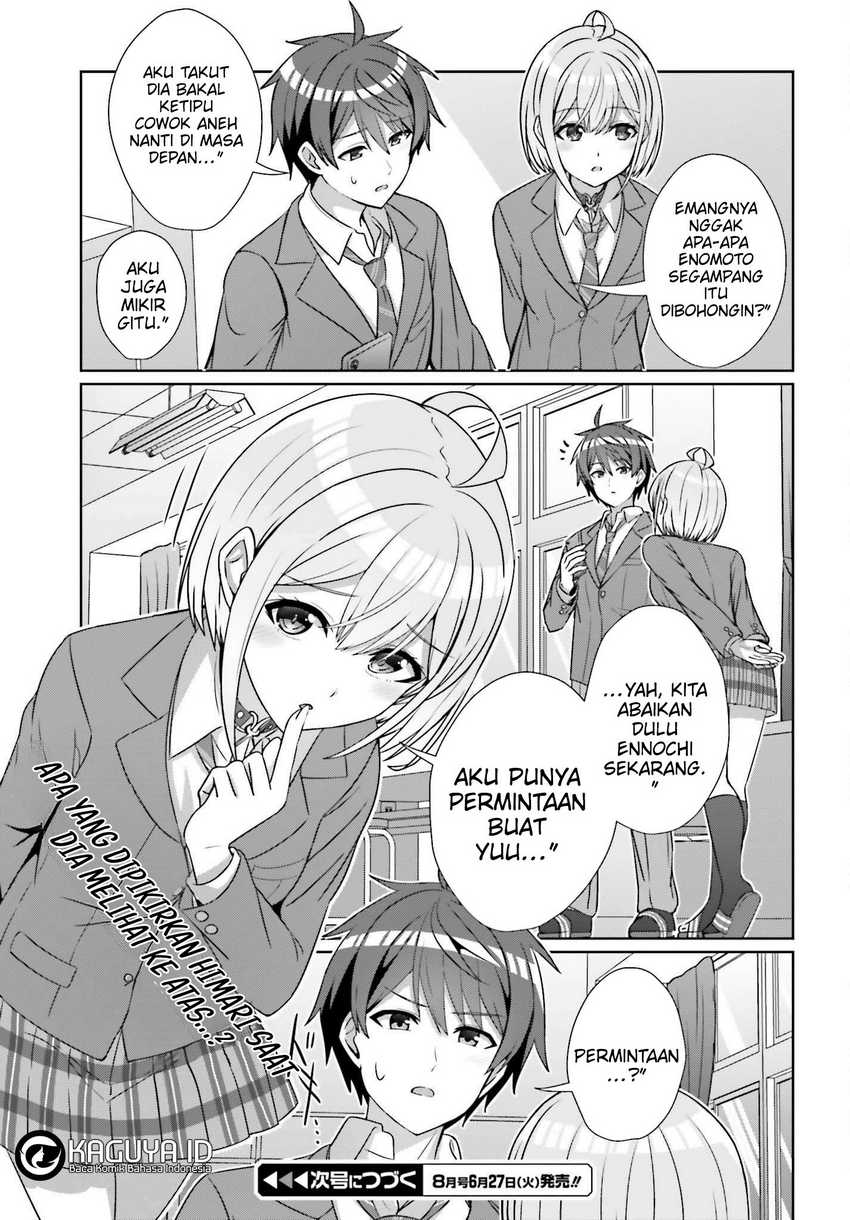 Danjou no Yuujou wa Seiritsu Suru? (Iya, Shinai!!) Chapter 19 Bahasa Indonesia