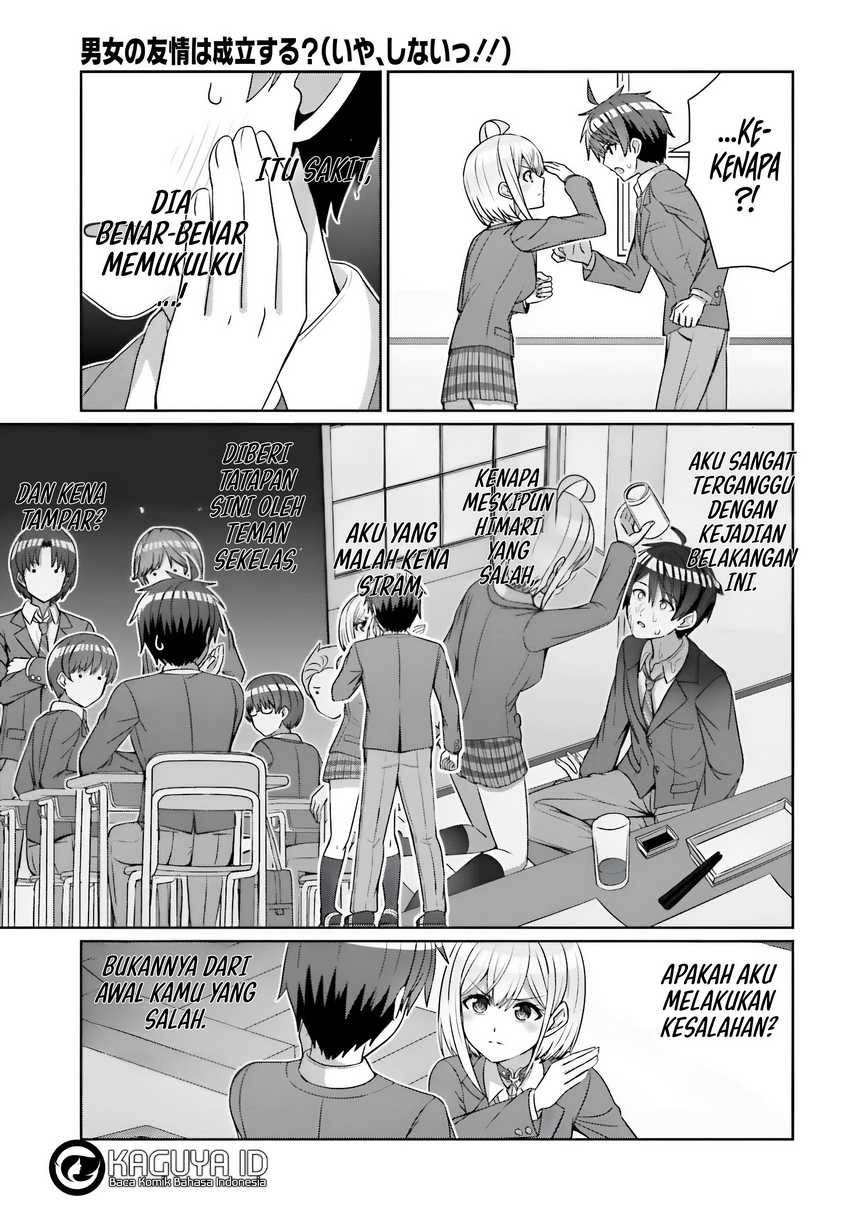 Danjou no Yuujou wa Seiritsu Suru? (Iya, Shinai!!) Chapter 24.1 Bahasa Indonesia