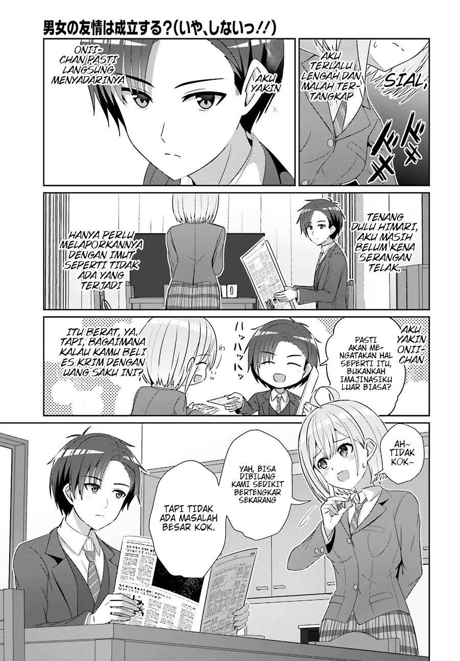 Danjou no Yuujou wa Seiritsu Suru? (Iya, Shinai!!) chapter 28