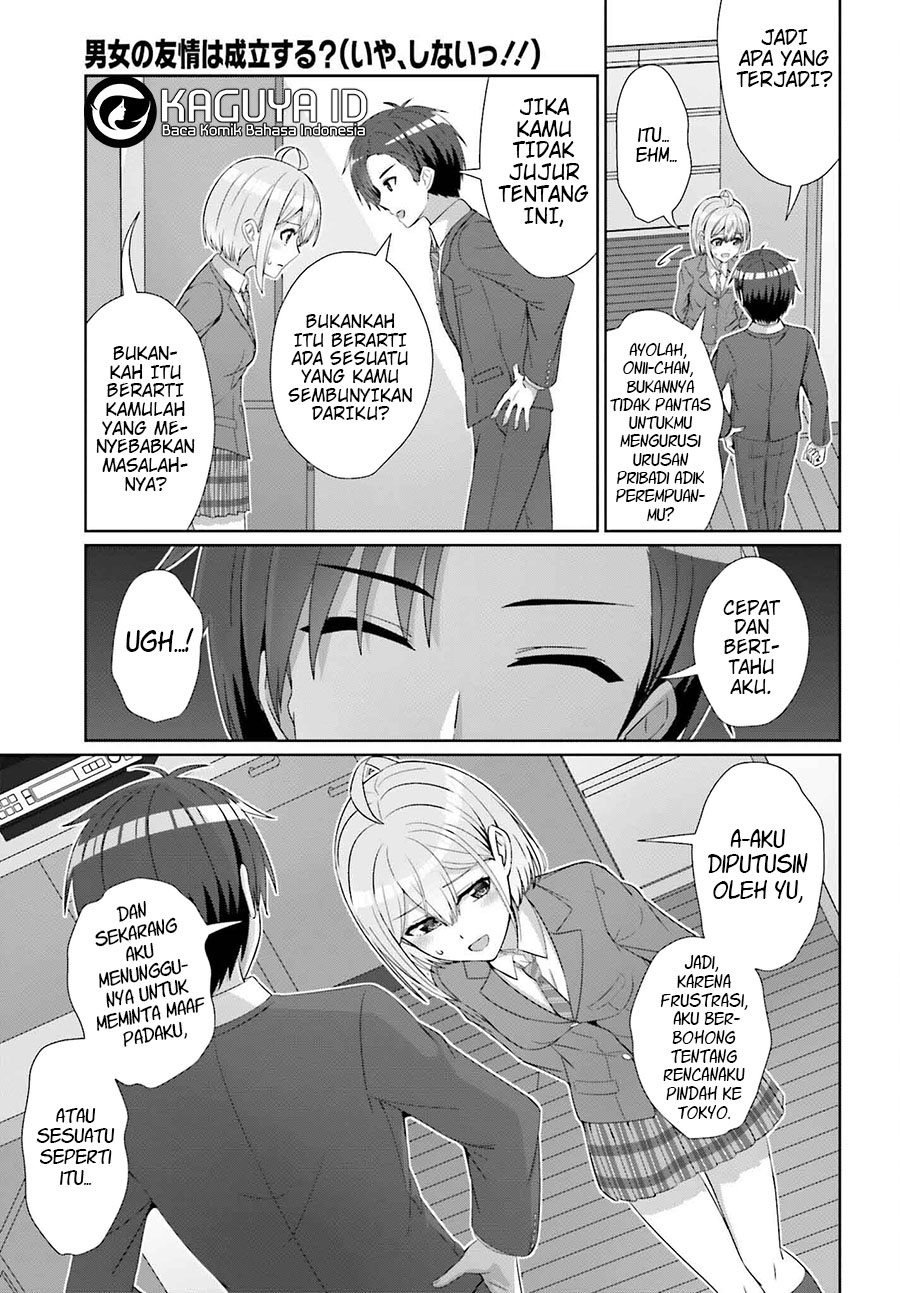 Danjou no Yuujou wa Seiritsu Suru? (Iya, Shinai!!) chapter 28