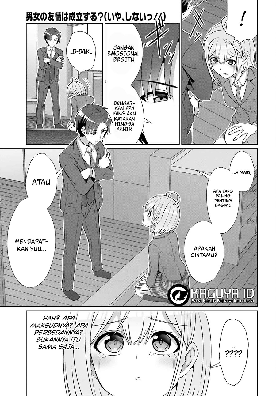 Danjou no Yuujou wa Seiritsu Suru? (Iya, Shinai!!) chapter 28
