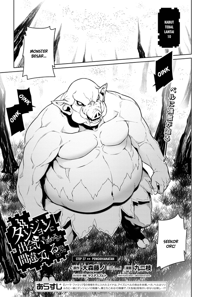 Dungeon ni Deai o Motomeru no wa Machigatte Iru Darou ka Gaiden – Sword Oratoria chapter 27