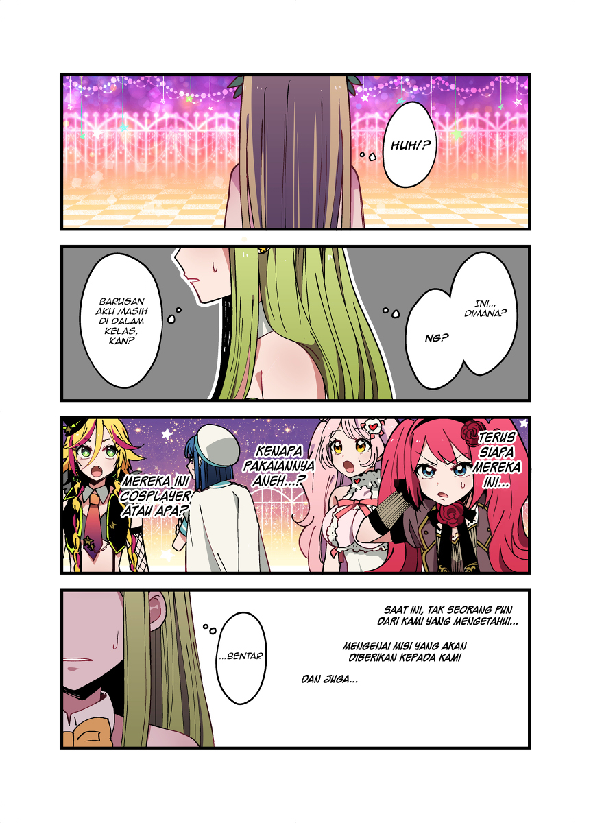 Danshi Koukousei ga Mahou Shoujo ni Naru Hanashi (The Story of High School Boys Who Became Magical Girls) chapter 1