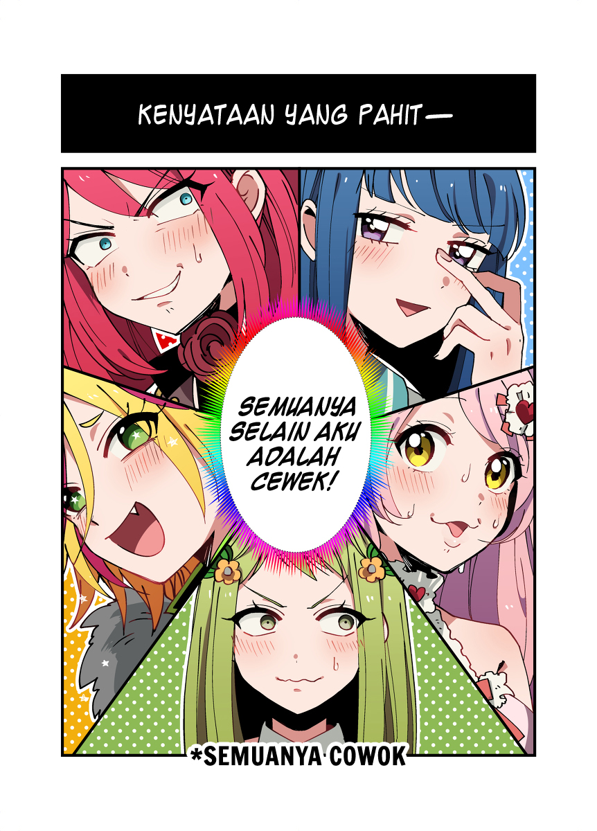 Danshi Koukousei ga Mahou Shoujo ni Naru Hanashi (The Story of High School Boys Who Became Magical Girls) chapter 1