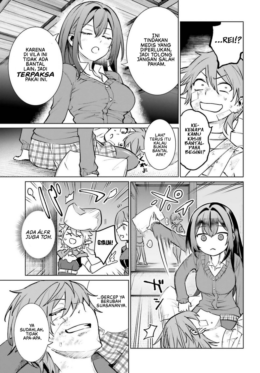 Danshi Kinsei Game Sekai de Ore ga Yarubeki Yuiitsu no Koto – Yuri no Ma ni Hasamaru Otoko to Shite Tensei shite shimaimashita chapter 11