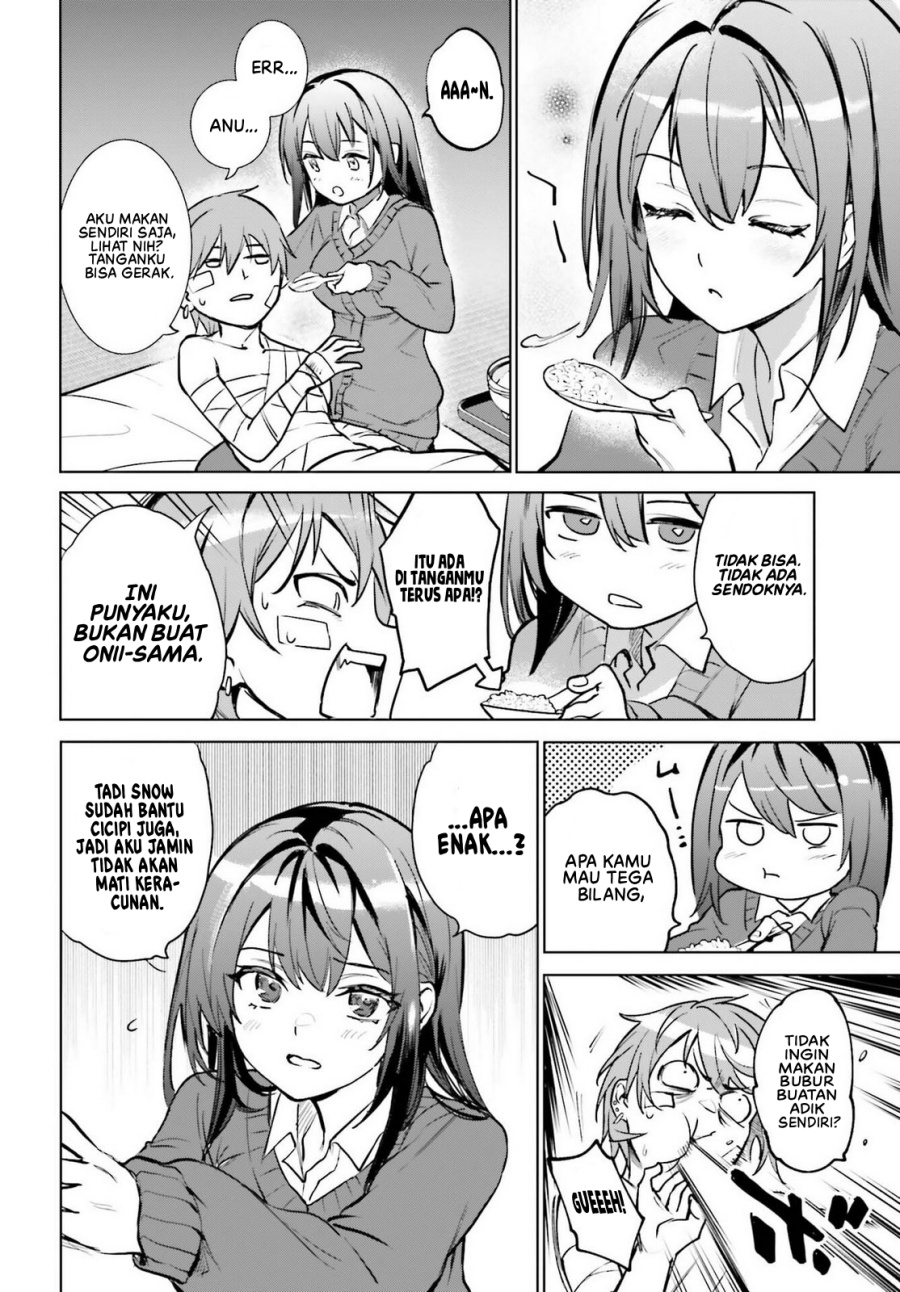 Danshi Kinsei Game Sekai de Ore ga Yarubeki Yuiitsu no Koto – Yuri no Ma ni Hasamaru Otoko to Shite Tensei shite shimaimashita chapter 11