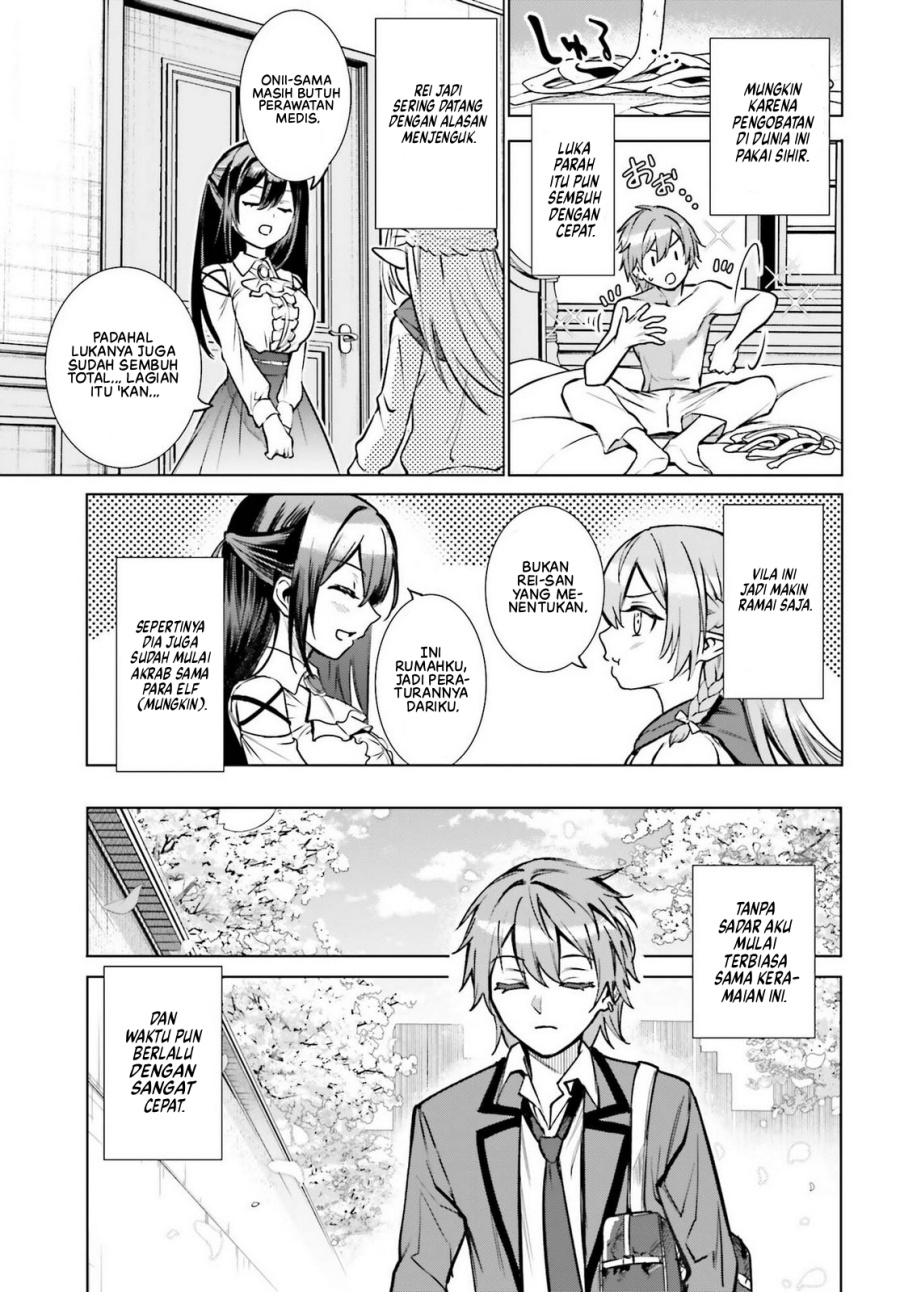 Danshi Kinsei Game Sekai de Ore ga Yarubeki Yuiitsu no Koto – Yuri no Ma ni Hasamaru Otoko to Shite Tensei shite shimaimashita chapter 11