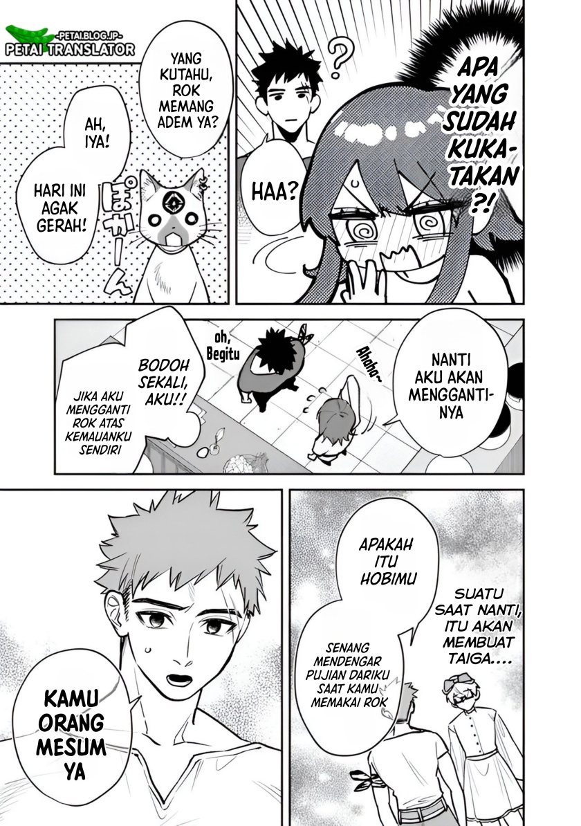 Danshi Koukousei wa Isekai de JK ni Natta chapter 4