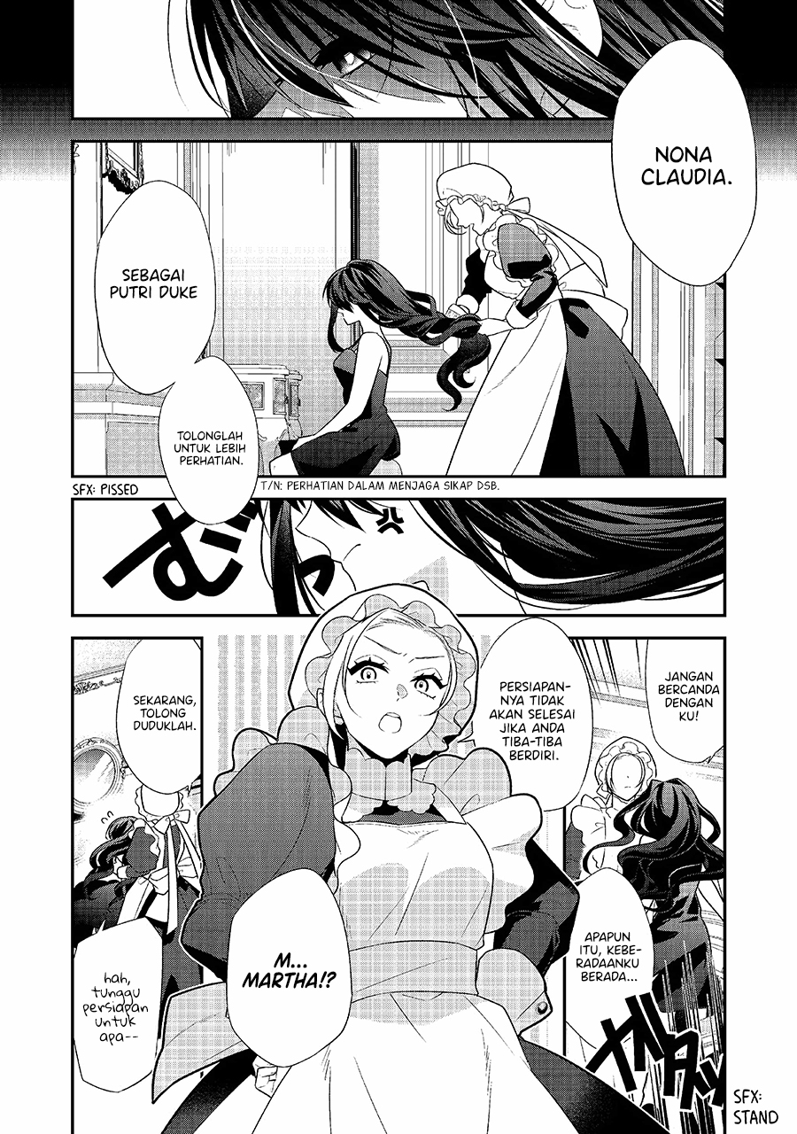 Danzaisareta Akuyaku Reijou wa, Gyakkou shite Kanpeki na Akujo wo Mezasu chapter 1