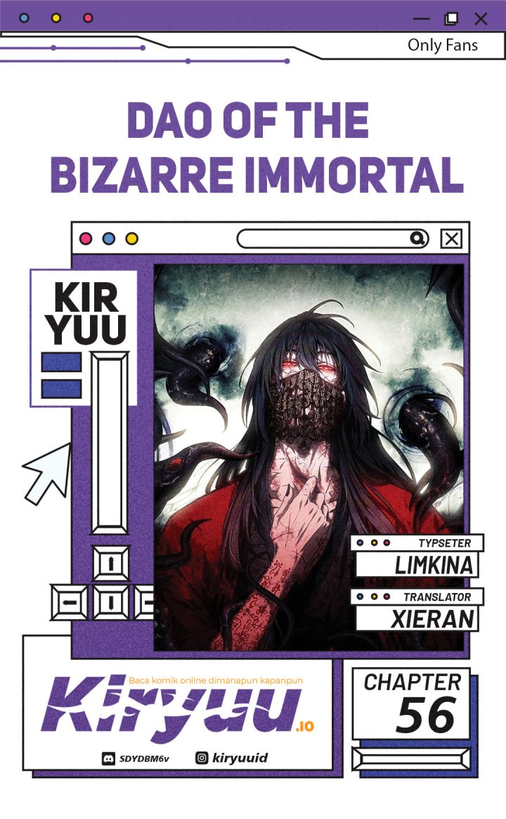 Dao of the Bizarre Immortal chapter 56