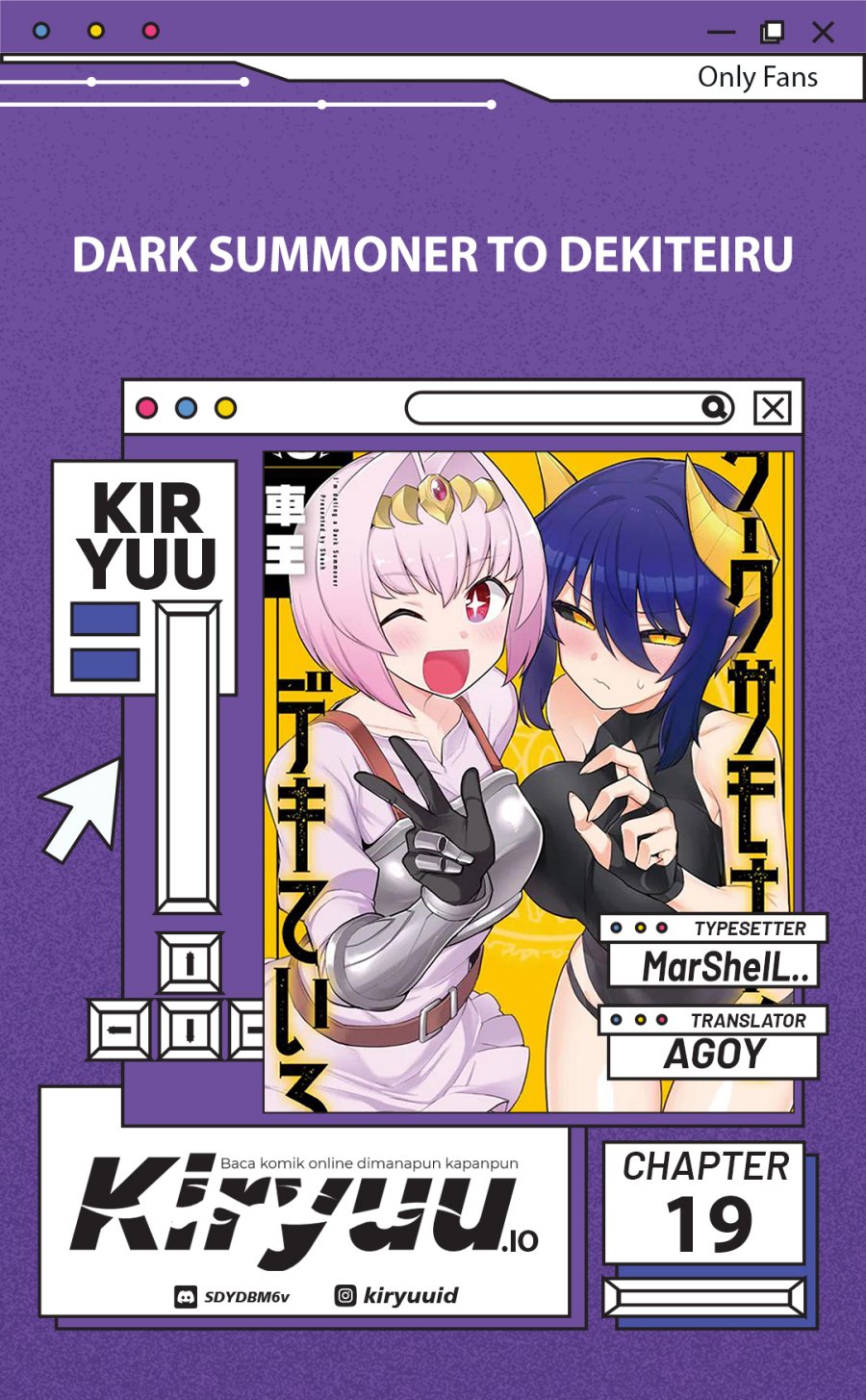 Dark Summoner to Dekiteiru Chapter 19 Bahasa Indonesia