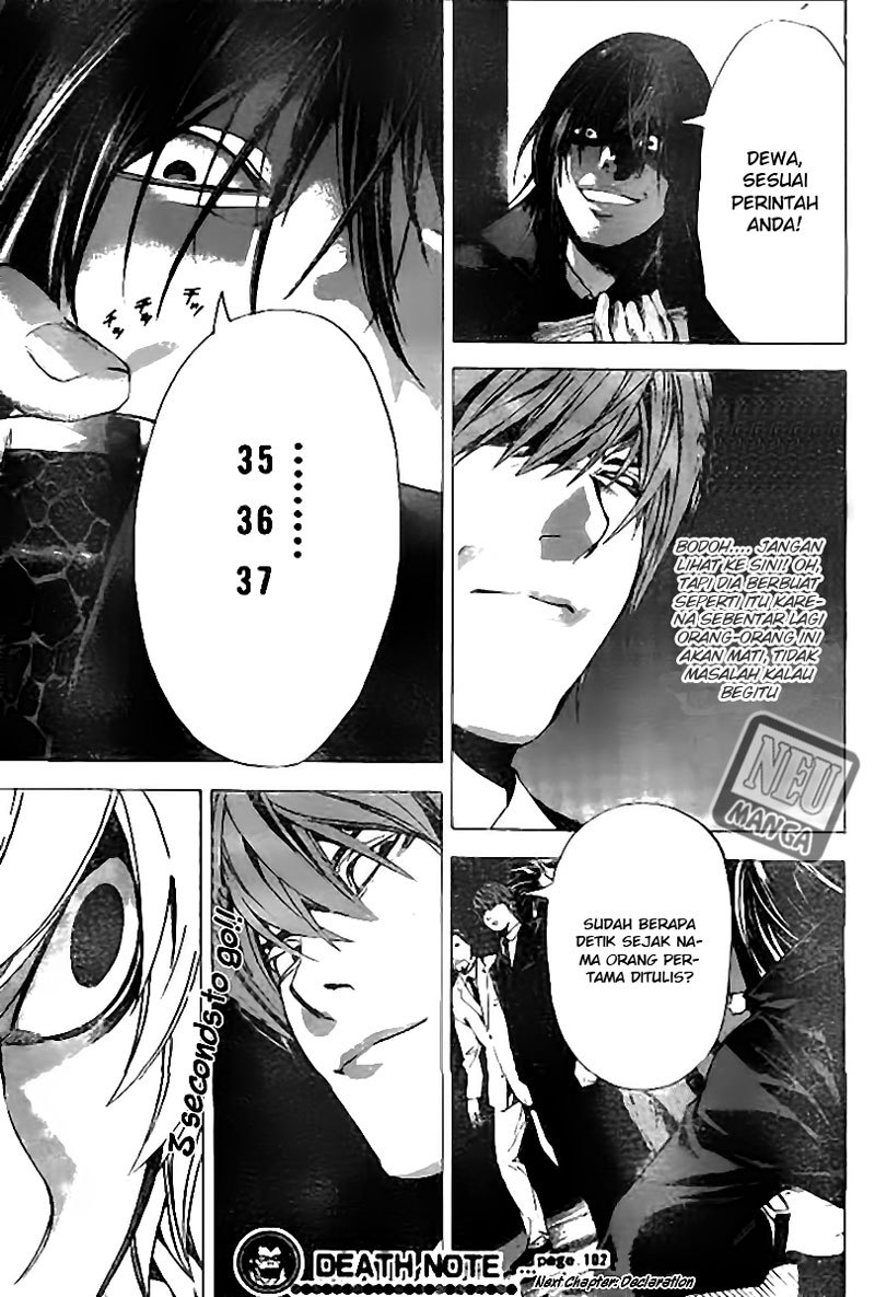 Death Note Chapter 102 Bahasa Indonesia