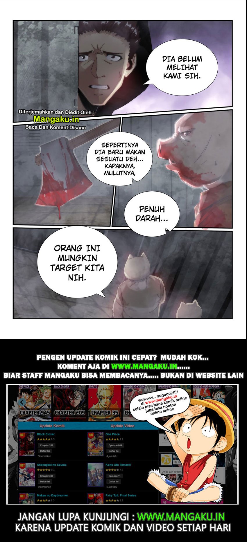 Death Field Chapter 43 Bahasa Indonesia