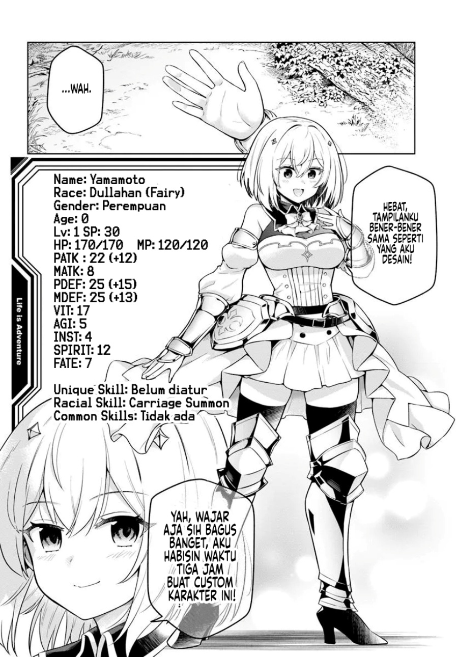 Death Game ni Makikomareta Yamamoto-san, Kimama ni Game Balance wo Houkaisaseru Chapter 01 Bahasa Indonesia