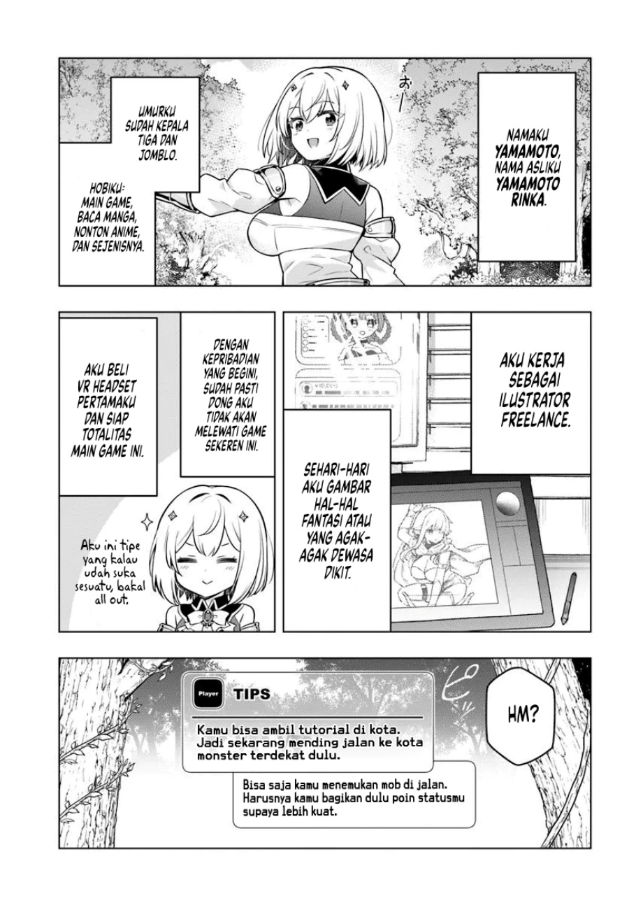 Death Game ni Makikomareta Yamamoto-san, Kimama ni Game Balance wo Houkaisaseru Chapter 01 Bahasa Indonesia
