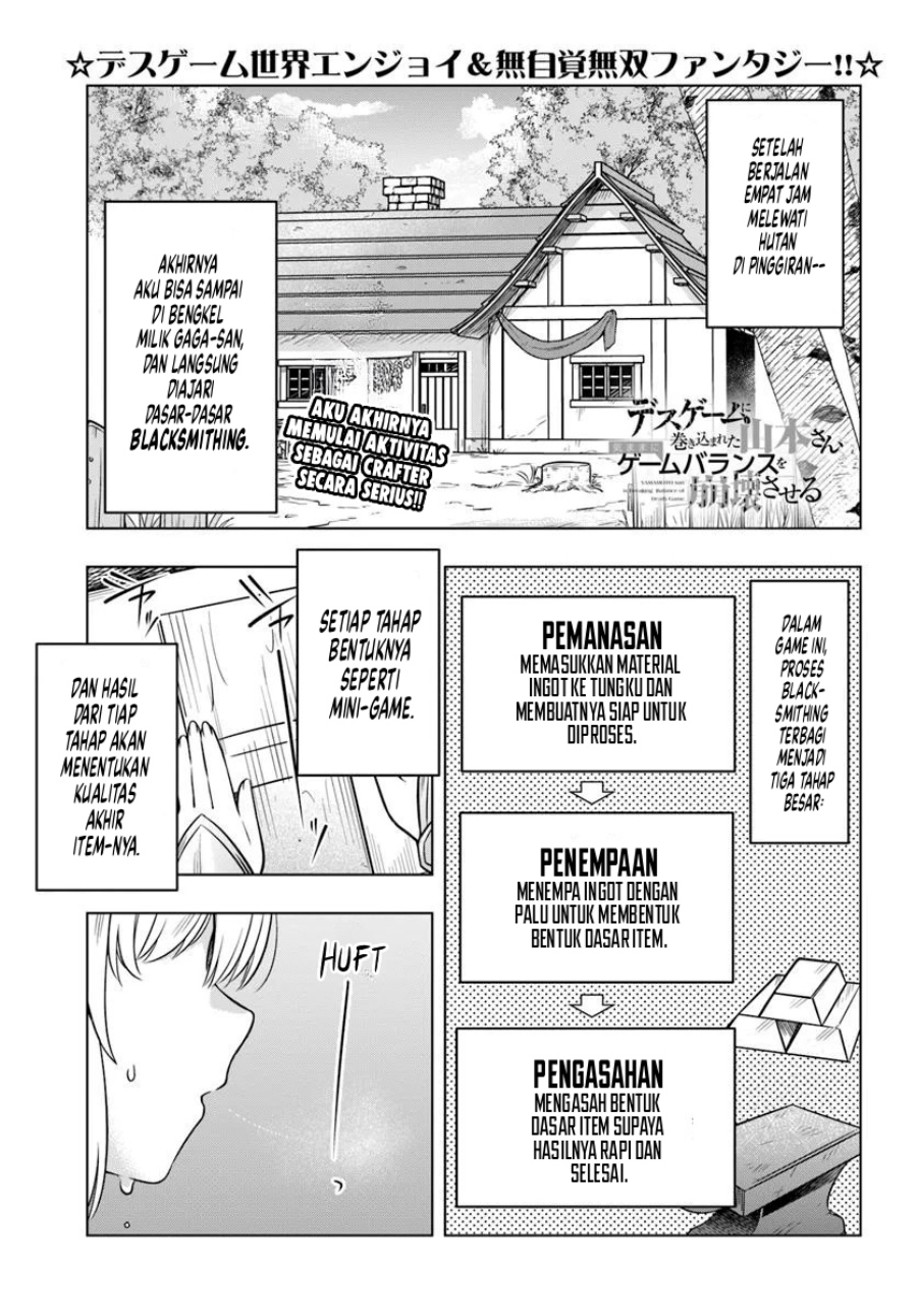 Death Game ni Makikomareta Yamamoto-san, Kimama ni Game Balance wo Houkaisaseru Chapter 07 Bahasa Indonesia