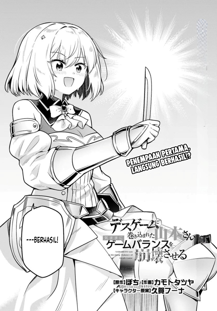 Death Game ni Makikomareta Yamamoto-san, Kimama ni Game Balance wo Houkaisaseru Chapter 07 Bahasa Indonesia