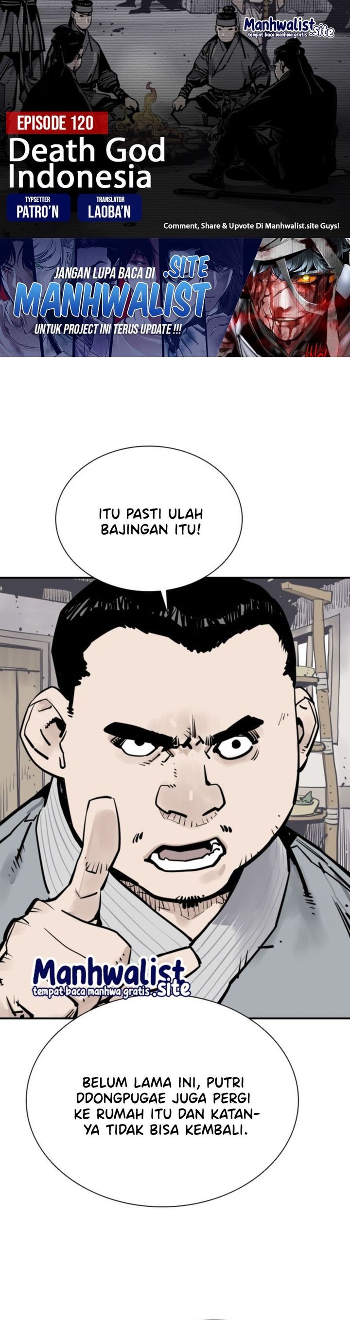 Death God Chapter 120 Bahasa Indonesia