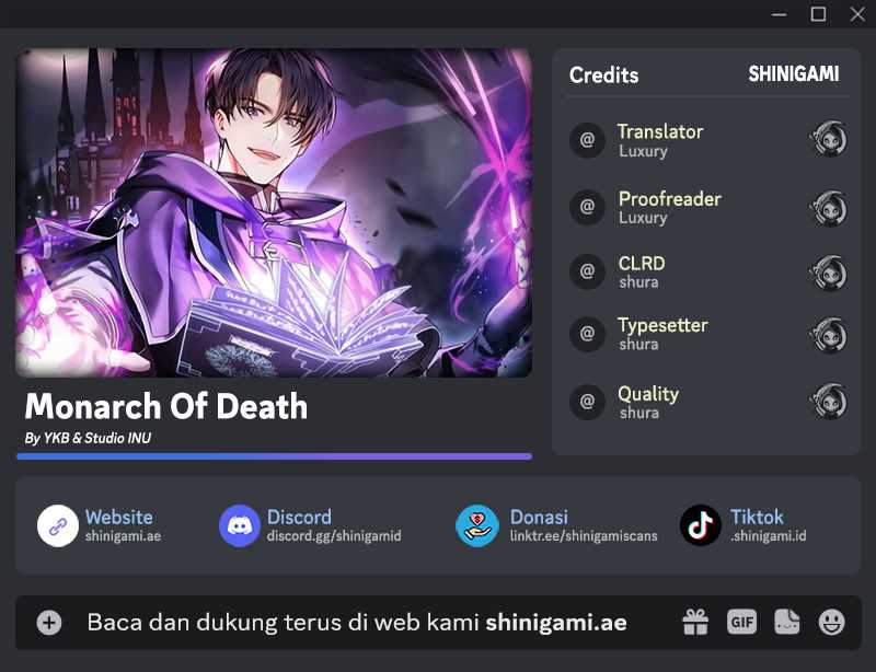 Death King Karnak Chapter 40 Bahasa Indonesia