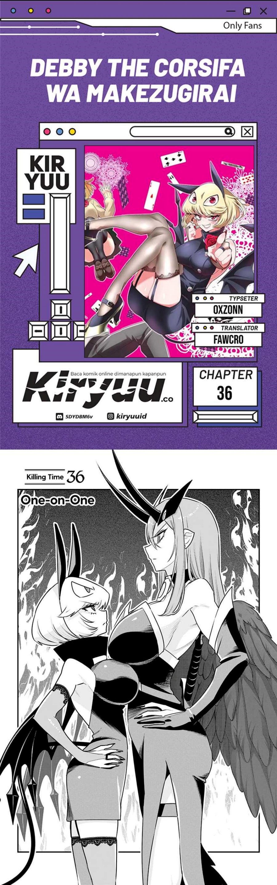 Debby the Corsifa wa Makezugirai Chapter 36 Bahasa Indonesia