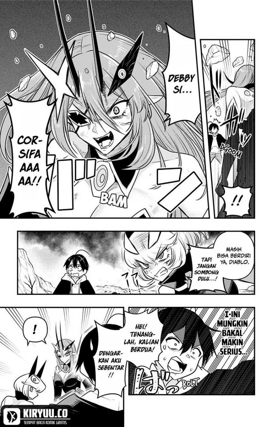 Debby the Corsifa wa Makezugirai Chapter 36 Bahasa Indonesia