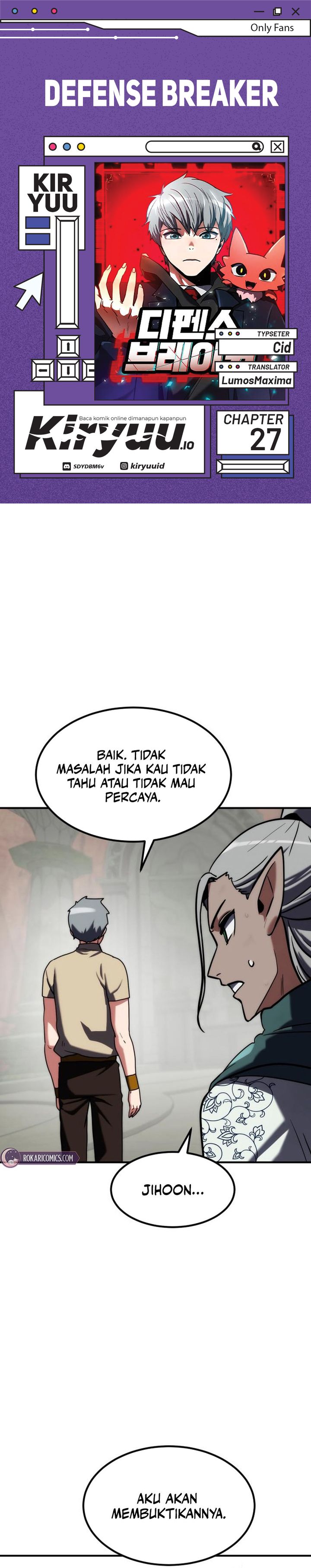 Defense Breaker Chapter 27 Bahasa Indonesia