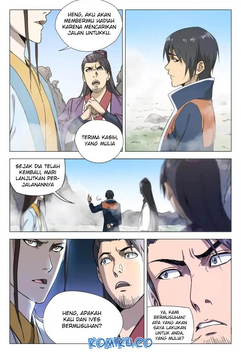 Deity’s Path through Ten Thousand Worlds Chapter 152 Bahasa Indonesia