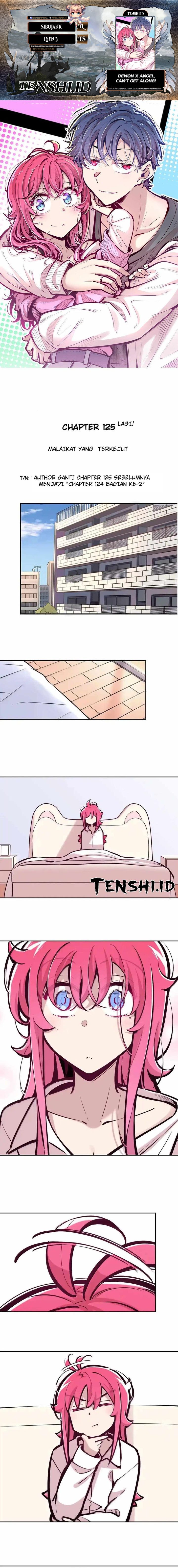 Demon X Angel, Can’t Get Along! Chapter 125.2 Bahasa Indonesia