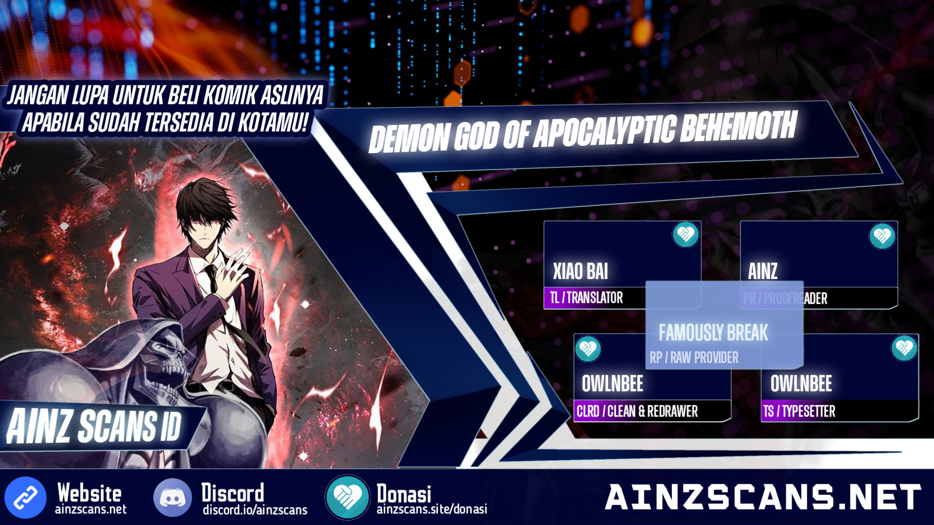 Demon God of Apocalyptic Behemoth Chapter 40 Bahasa Indonesia
