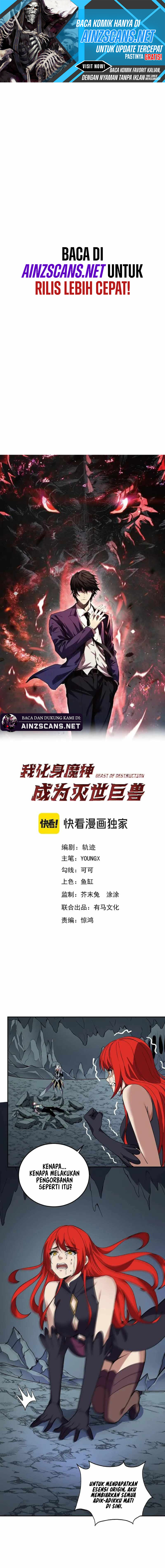 Demon God of Apocalyptic Behemoth Chapter 40 Bahasa Indonesia