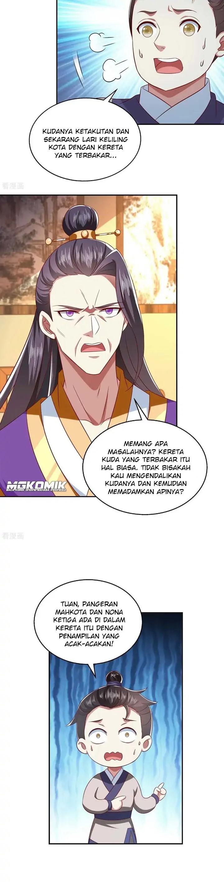 Demon King Domination Pet Genius Meng Bao Belly Black Mother Chapter 48 Bahasa Indonesia