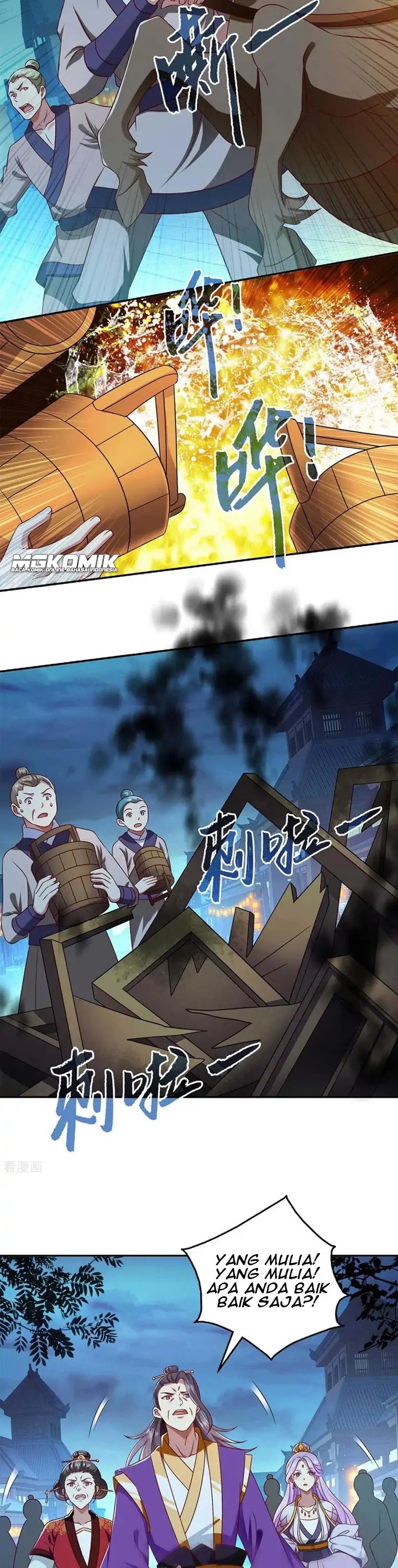 Demon King Domination Pet Genius Meng Bao Belly Black Mother Chapter 48 Bahasa Indonesia