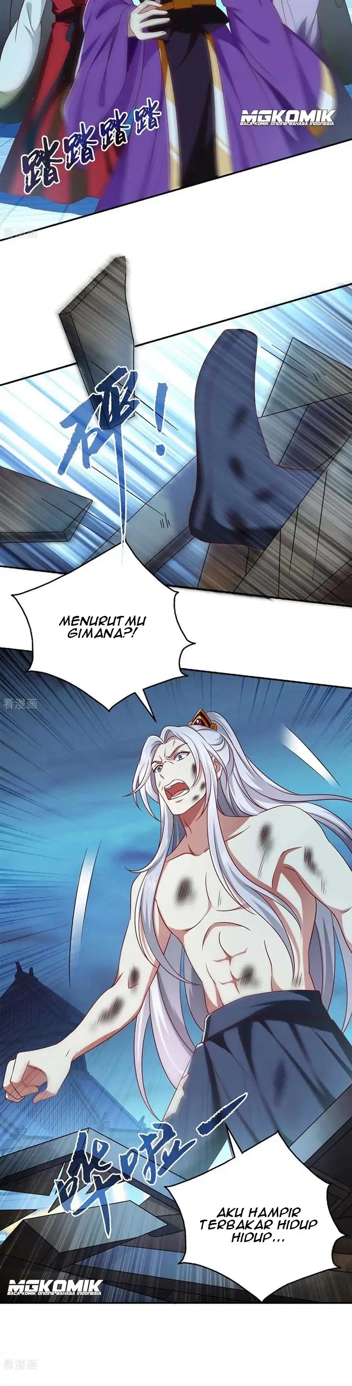 Demon King Domination Pet Genius Meng Bao Belly Black Mother Chapter 48 Bahasa Indonesia