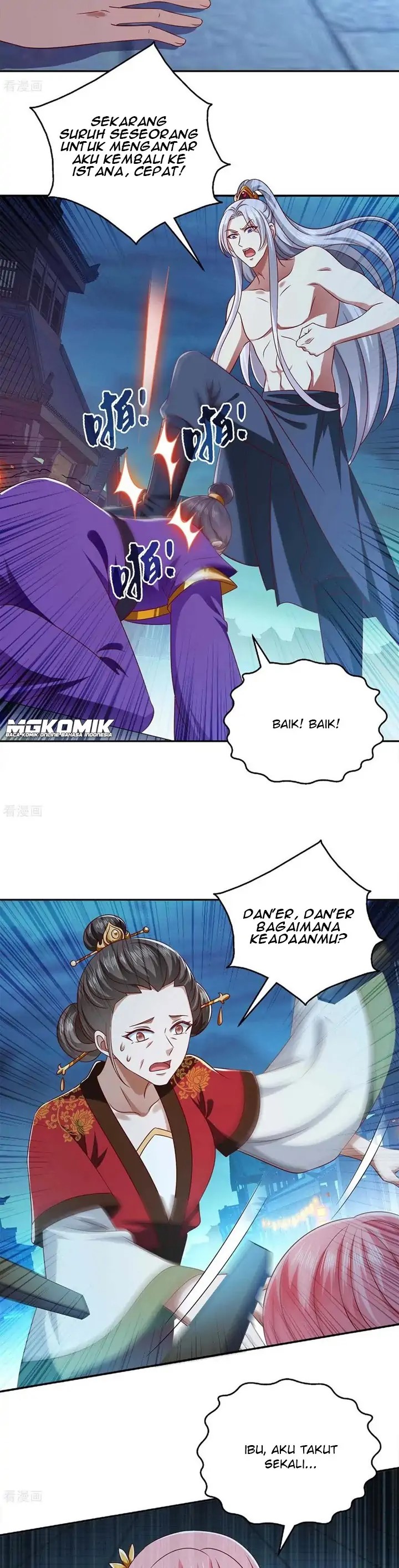 Demon King Domination Pet Genius Meng Bao Belly Black Mother Chapter 48 Bahasa Indonesia