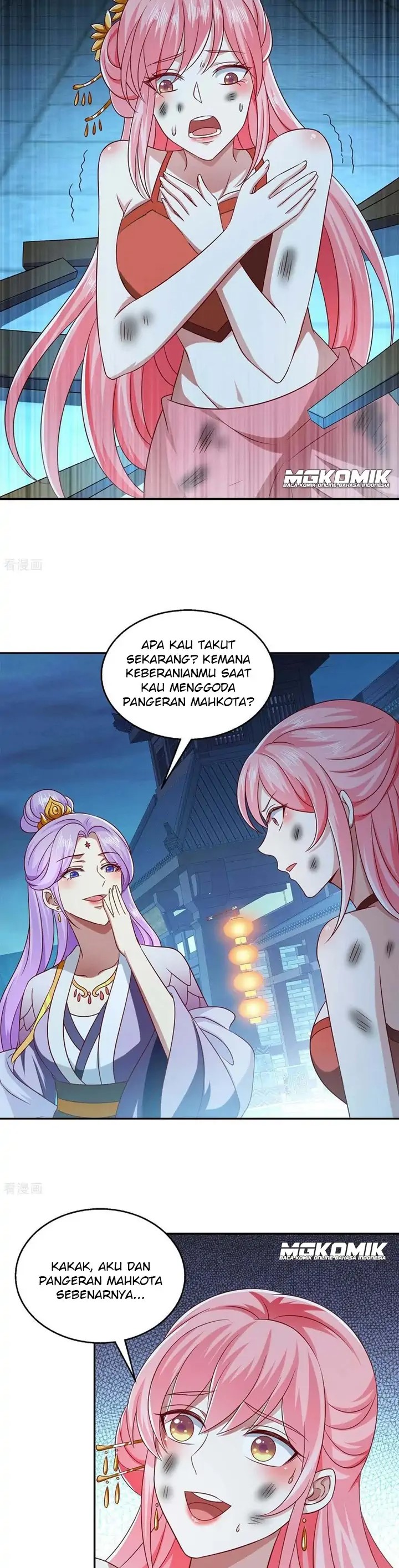 Demon King Domination Pet Genius Meng Bao Belly Black Mother Chapter 48 Bahasa Indonesia