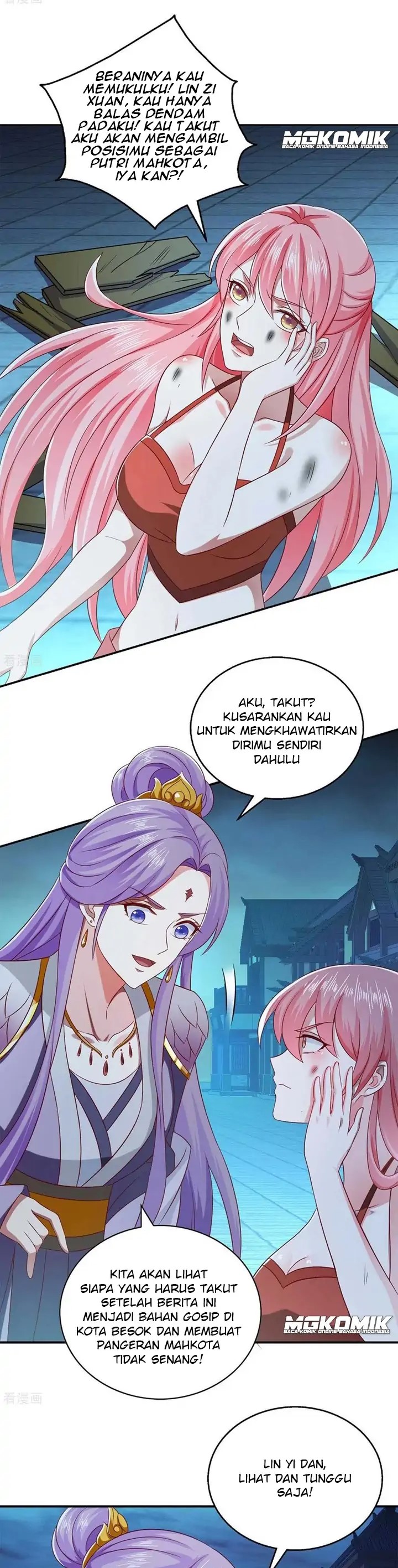 Demon King Domination Pet Genius Meng Bao Belly Black Mother Chapter 48 Bahasa Indonesia