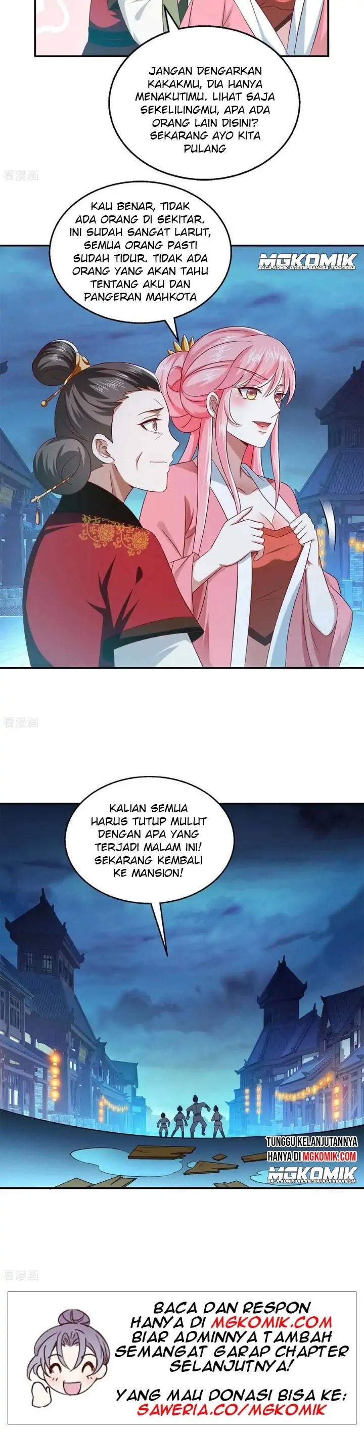 Demon King Domination Pet Genius Meng Bao Belly Black Mother Chapter 48 Bahasa Indonesia