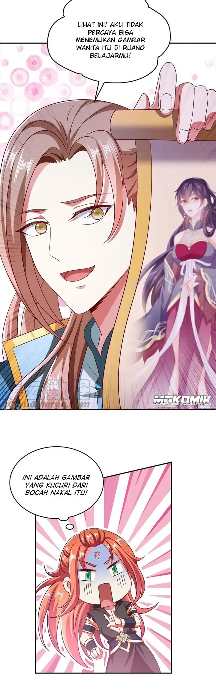 Demon King Domination Pet Genius Meng Bao Belly Black Mother Chapter 60 Bahasa Indonesia