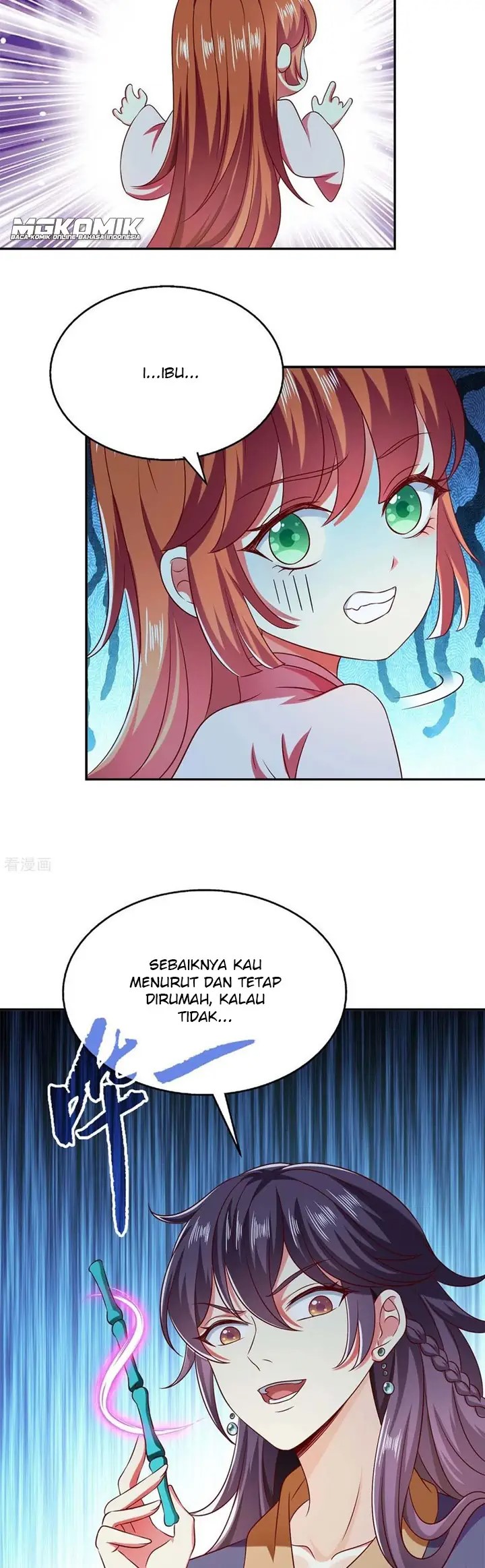 Demon King Domination Pet Genius Meng Bao Belly Black Mother Chapter 60 Bahasa Indonesia