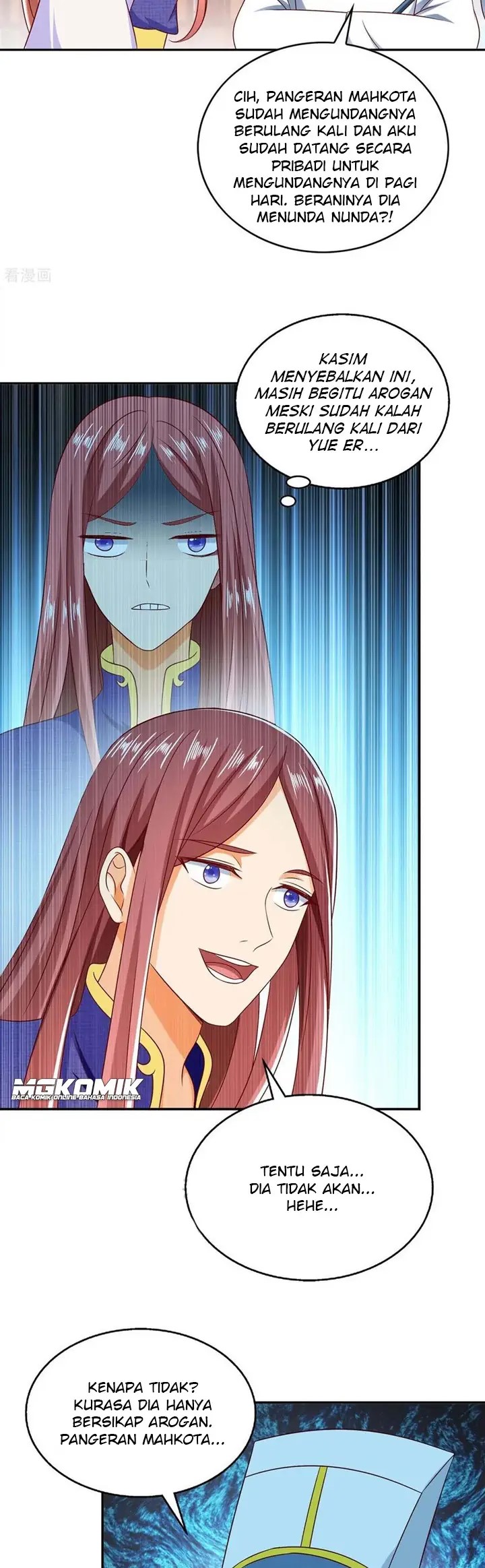 Demon King Domination Pet Genius Meng Bao Belly Black Mother Chapter 60 Bahasa Indonesia