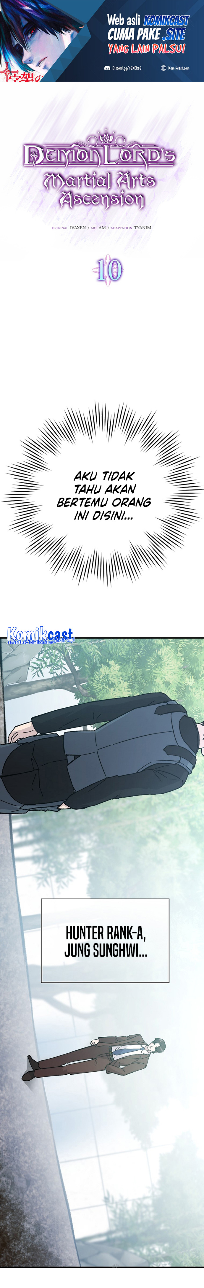Demon Lord’s Martial Arts Ascension Chapter 10 Bahasa Indonesia